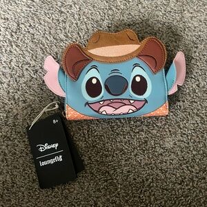 Disney Stitch Western Loungefly Wallet